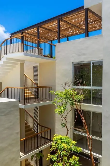 Modern Studio W Balcony & Pool La Veleta, - Tulum - A207 Apartmán