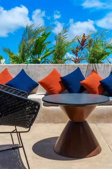 Apartmán Modern Studio W Balcony & Pool La Veleta, - Tulum - A207 Mexiko