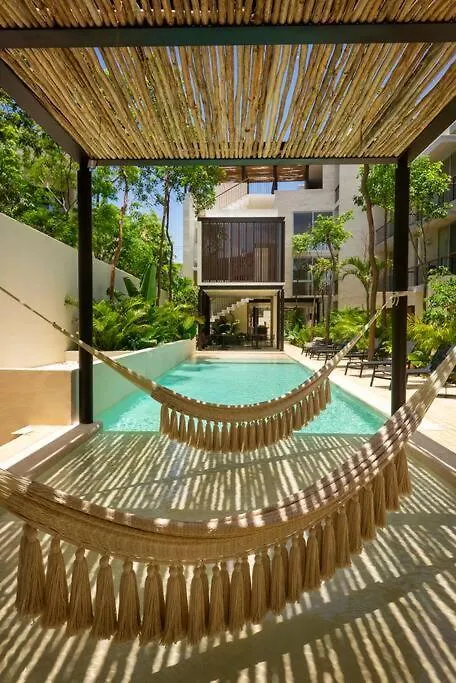 Modern Studio W Balcony & Pool La Veleta, - Tulum - A207 Mexiko